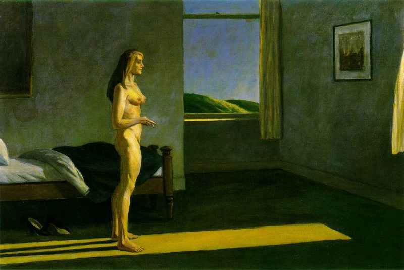 Hopper.woman-sun